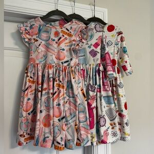 4T Mila & Rose BUNDLE - 3 Dresses - Back to School - great condition